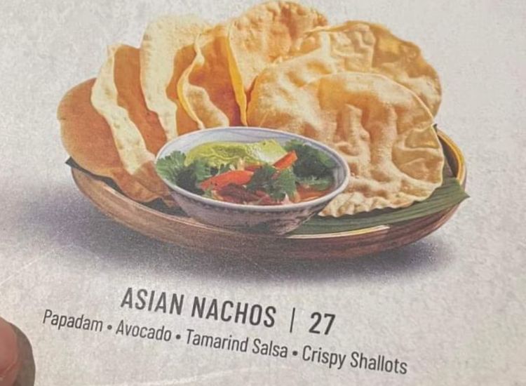 Malaysian Restaurant Calls Indian Papad ‘Asian Nachos’ And Sells It For Rs 500
