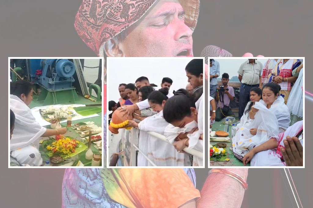 Zubeen Garg’s Ashes Immersed In Brahmaputra, Fulfilling Final Wish 1 WEBSITE THUMBNAIL WITHOUT TICKER 7 5
