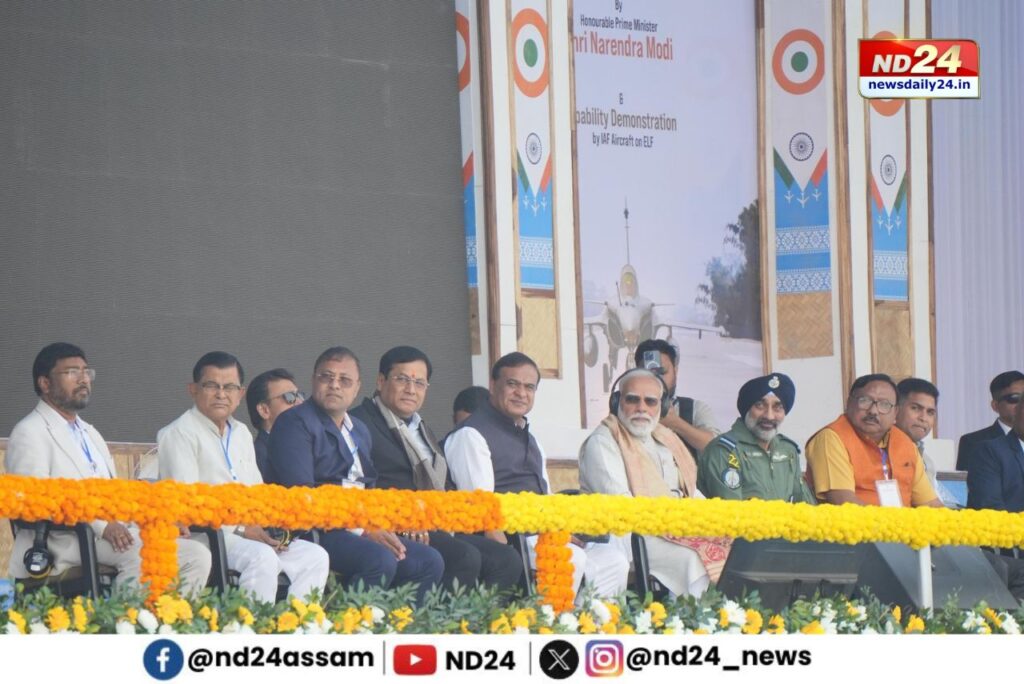 PM Modi’s Touchdown At Assam’s Emergency Landing Facility Marks Strategic Milestone In Northeast 5 PIC 2 44