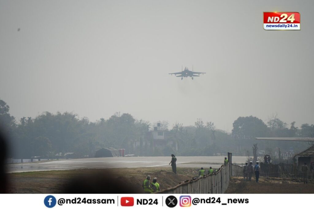 PM Modi’s Touchdown At Assam’s Emergency Landing Facility Marks Strategic Milestone In Northeast 2 PIC 2 47